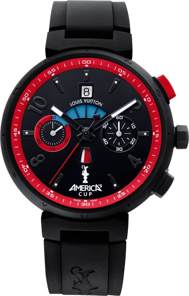 Louis Vuitton - CUP Tambour Regatta V Chronograph Alarm - - Catawiki