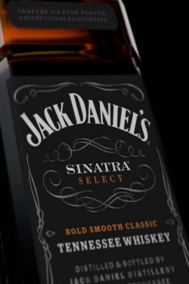Jack Daniel’s Special Tribute Bottle for Frank Sinatra