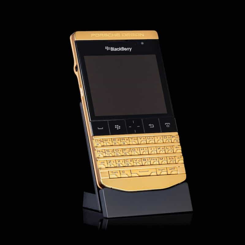 Goldgenie BlackBerry Porsche P’9981 2