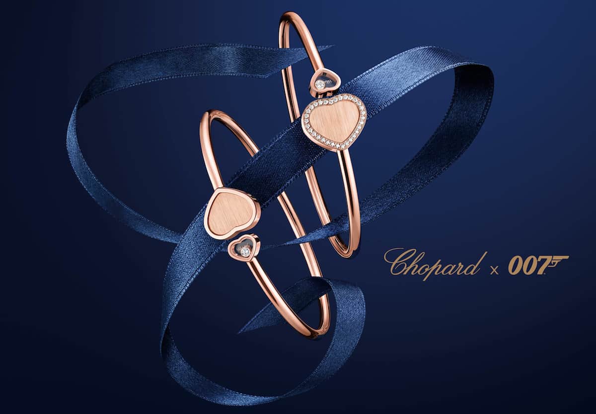 Chopard S Happy Hearts Golden Hearts Collection Honors James Bond Women